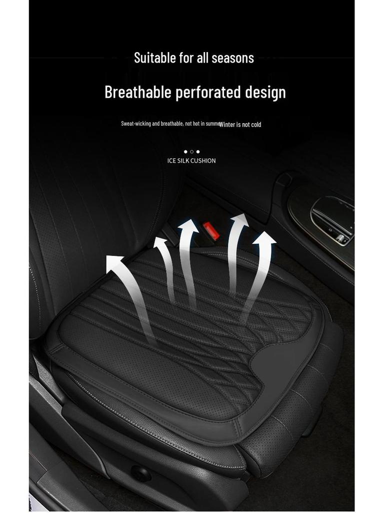 All-Season Nappa Leather Car Seat Cushions & Lumbar Supports for Buick Models: Verano, Encore, Regal, GL8, Velite 6, LaCrosse, and E5.