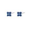 Orecchini a Clip Retro a Forma di Croce con Strass - Stile Ins Molto Venduto