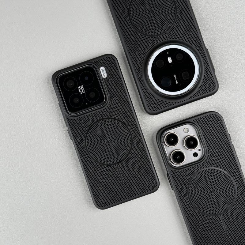 Applicable To the New Magnetic Suction All-inclusive Xiaomi Mi 11pro Mobile Phone Case, Anti-drop, Heat Dissipation and Breathability, Advanced
