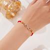 Romantic Infinite Love 8 Infinity Charm Bracelets for Women Exquisite Crystal Zircon Lucky Red Rope Handmade Bracelets Jewelry