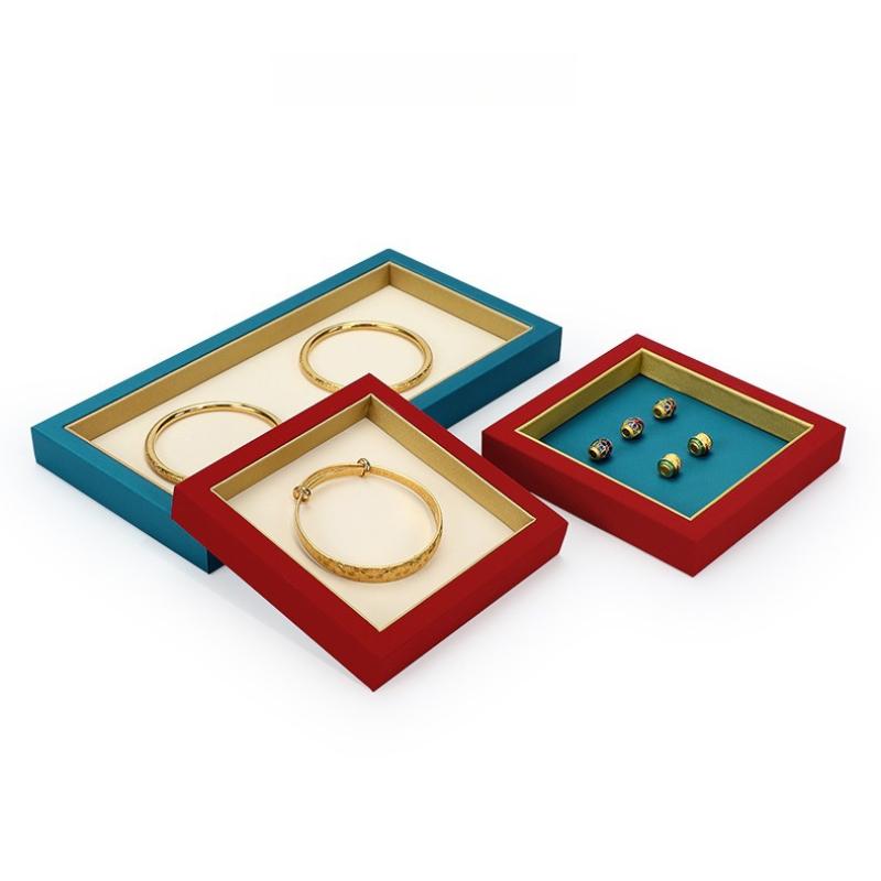 Bracelet Jewelry Displays Tray Jewellery Combination Showcase Pallet Counter Necklace Show Salver Jeweler Trinket Storage Tray