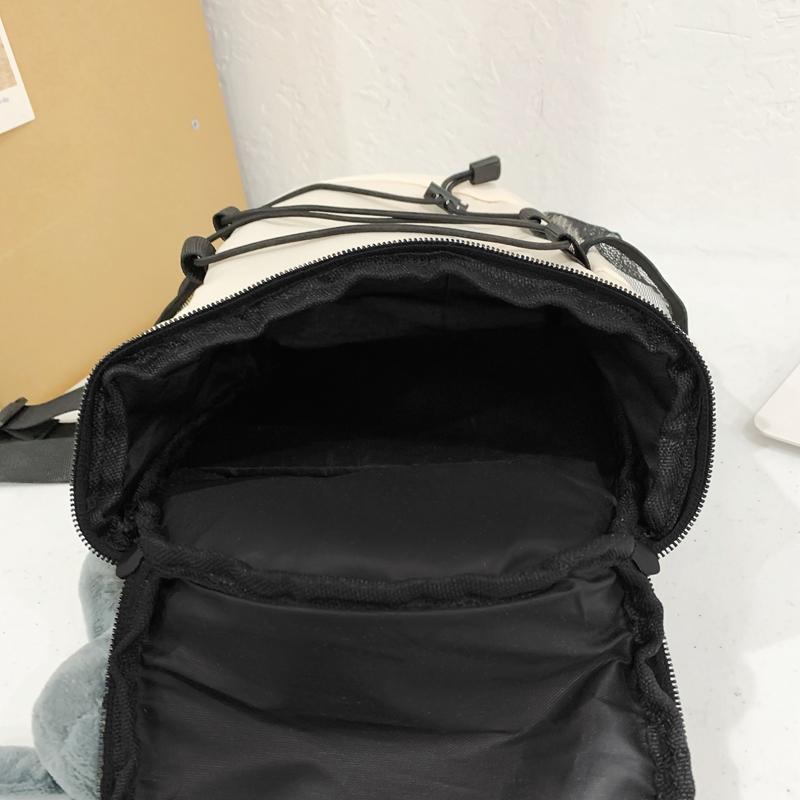 Large Capacity Chest Bag Women's College Student Shoulder Crossbody Bag Multi-functional Backpack