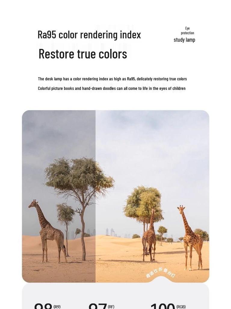 LED Desk Lamp: Eye Protection, Bedside & Study Light for College Dorm; Night Light with Charging & Timer; Compact & Stylish Design