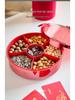 New Year Dried Fruit & Candy Tray: Sealed Wedding, Living Room, or Coffee Table Snack Box with Sunflower Seed Storage