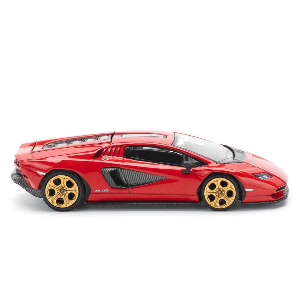 POP RACE Lamborghini Countach Rosso Finished Model PR640259 1/64 LPI-800 -