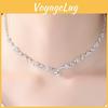 Fashion Jewelry Set With Dazzling Water Diamond For Brides And Women
