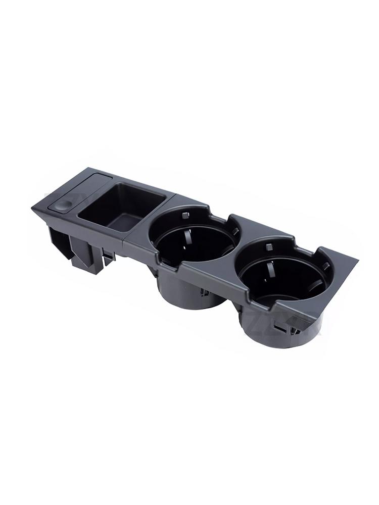 Černý držák nápojů na středovou konzoli s držákem na mince 51168217953 Pro BMW E46