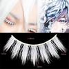 Cosplay Wispy Natural for Halloween Cosplay False Eyelashes White Lashes False Lashes Fluffy