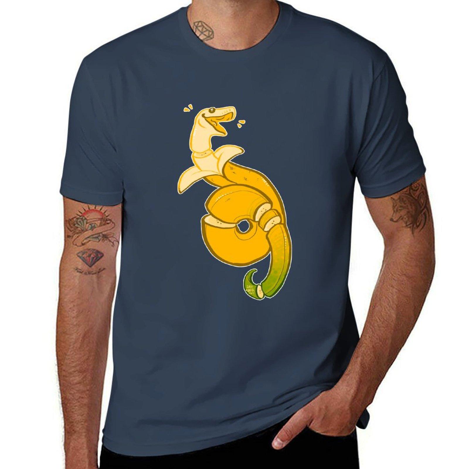 Banana Snek TShirt Work Wear Breathable Tee S