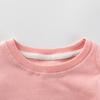 27home round Neck off-Shoulder Top Letter Long Sleeve T-shirt