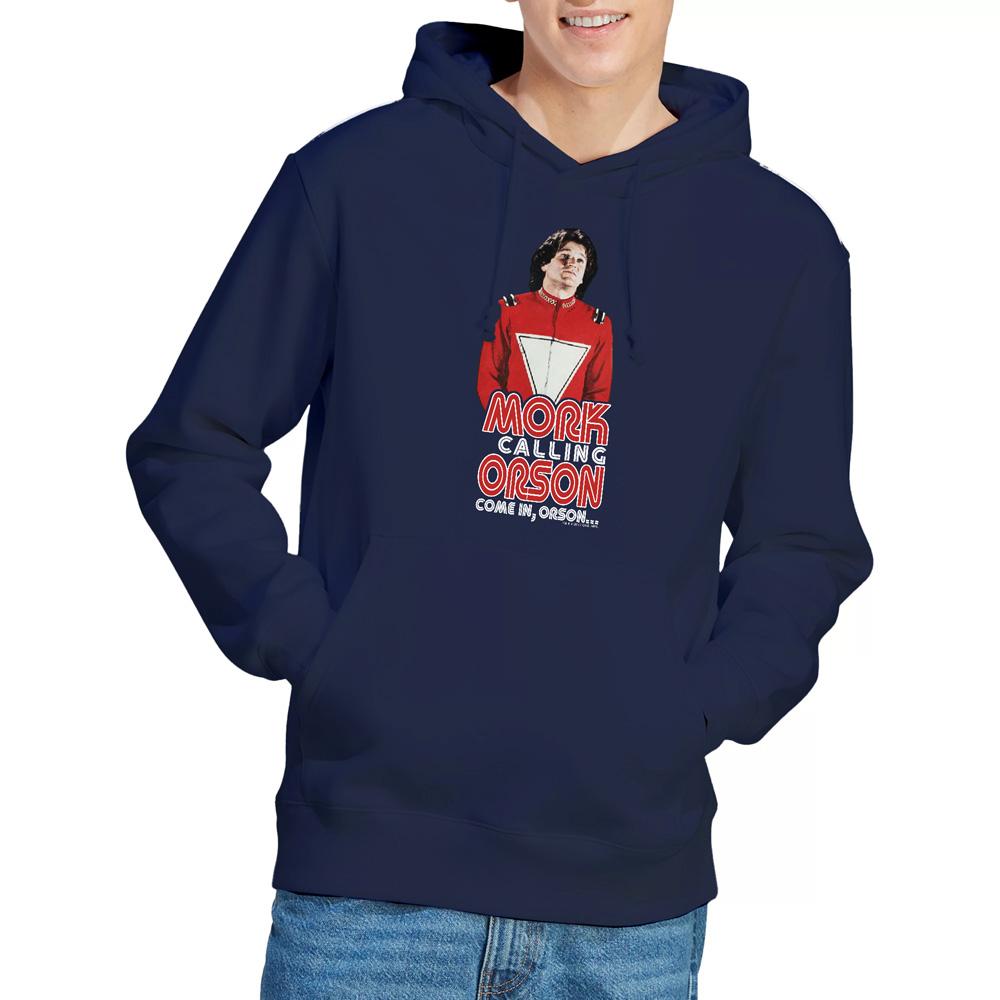 Mork And Mindy Mens Come In Orson Hoodie