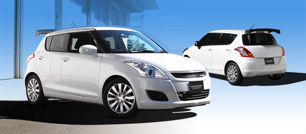 MONSTER SPORT Sport Footrests for Swift Sport (Clear) (ZC32S)/Swift (ZC/ZD72S) (842561-4850M)