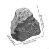 Künstlicher Landschaftsfelsen Hintergrund Requisiten Kreatives Leichtgewicht Ornament aus künstlichem Stein Realistisch Faux