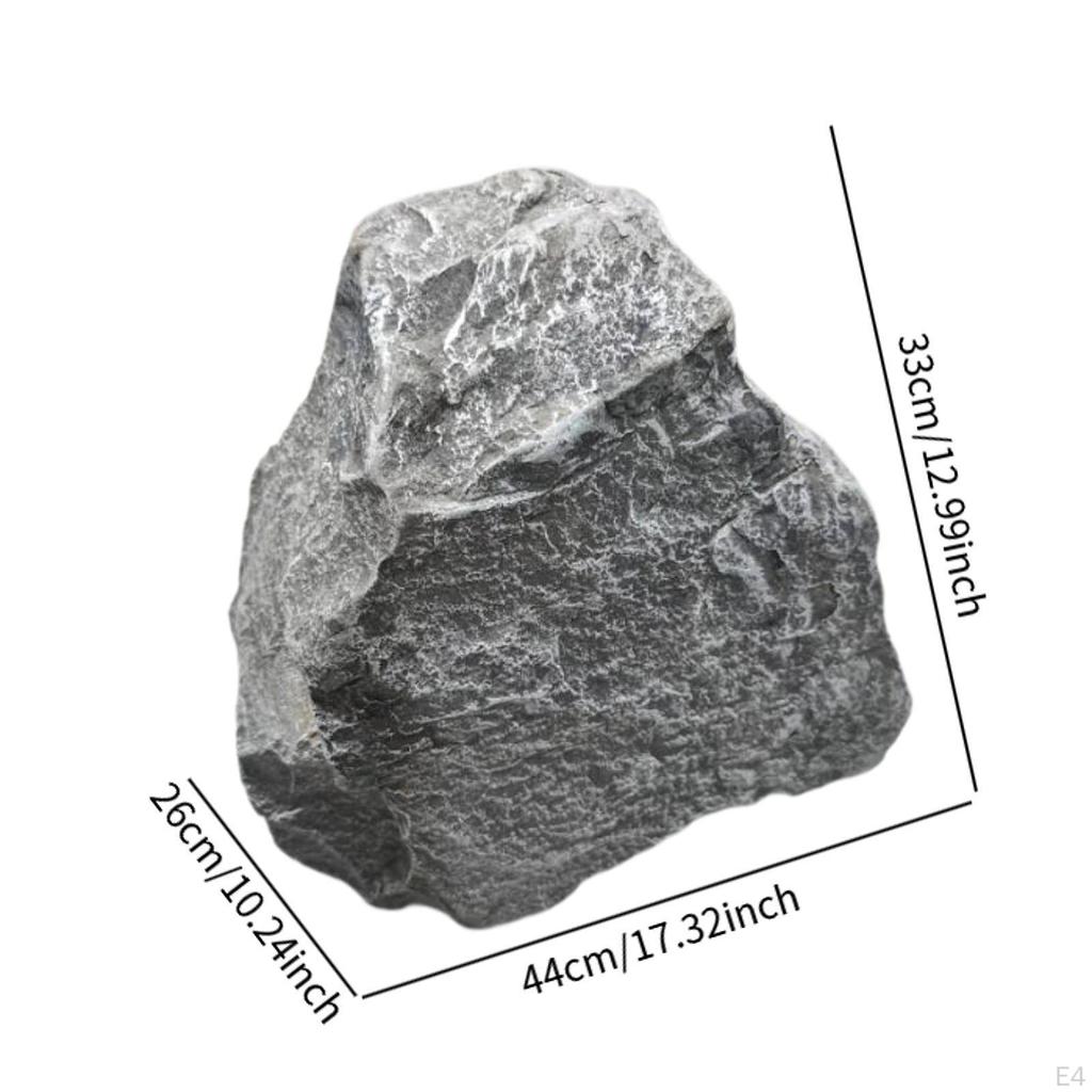 Künstlicher Landschaftsfelsen Hintergrund Requisiten Kreatives Leichtgewicht Ornament aus künstlichem Stein Realistisch Faux
