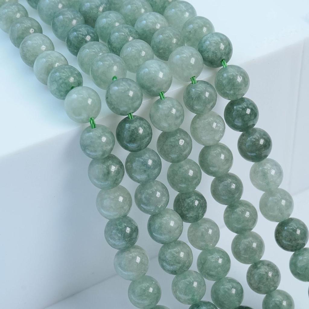 Optimized White Natural Stone Beads for DIY Beaded Bracelets