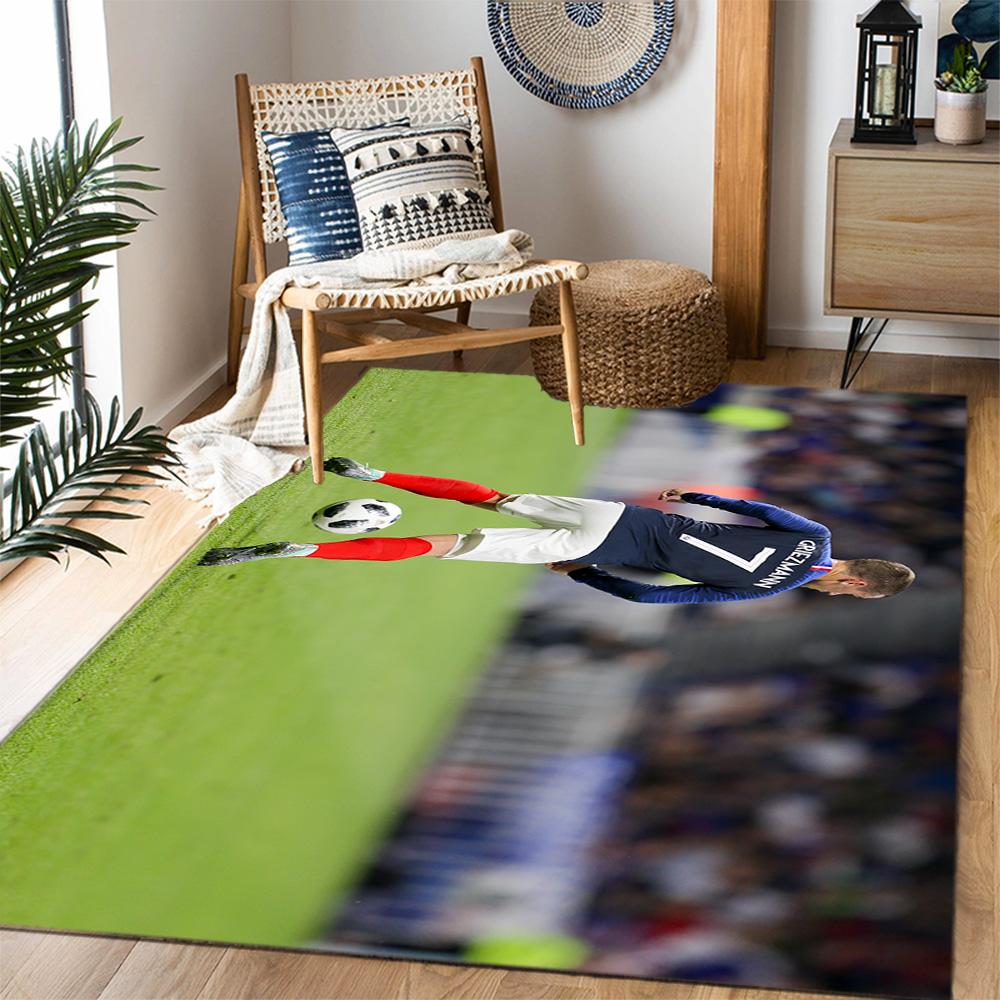 Atletico Madrid's Player Action Carpet Perfect for Decorate room Outdoor Hallway Bedrooms Anti-slip Rug Decorate Offices Best for Christmas