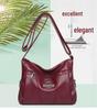 Women's 2025 Large Capacity Messenger Bag - New Fashionable Shoulder Bag for Moms