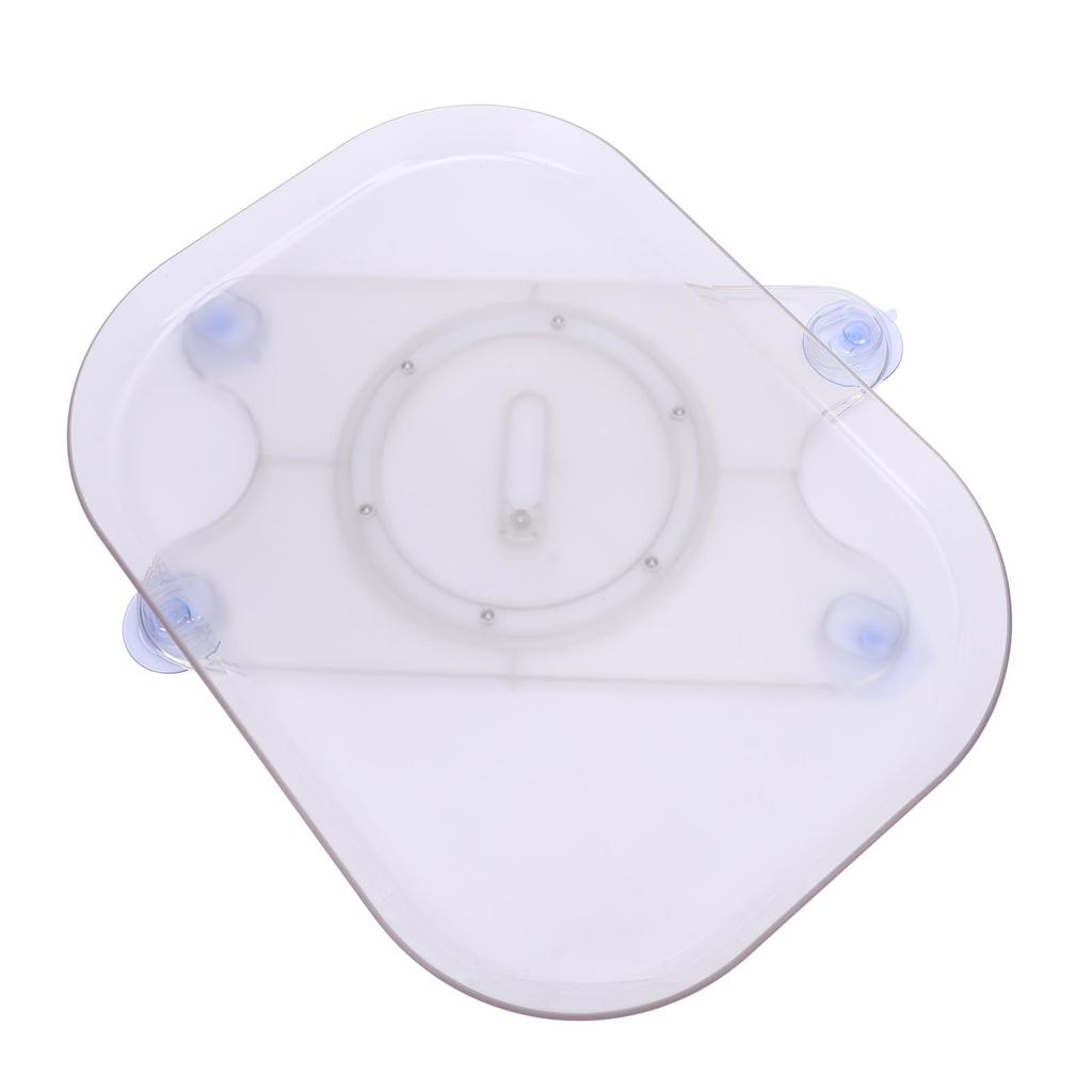 Refrigerator Lazy Turntable Organizer Square Clear Acrylic PET Rotating Fridge Tray for Kitchen