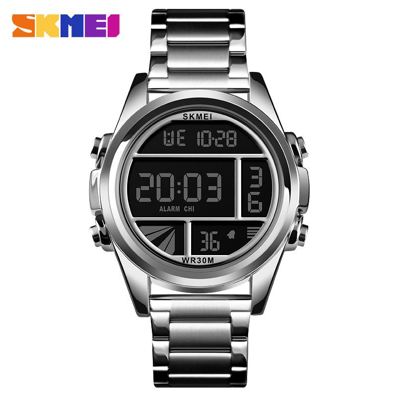 Shike Mei Men s Waterproof Steel Band Multifunctional Sports Watch - Popular Southeast Asia Model