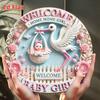 Pastoral Style Metal Decorative Painting for Farms & Cafes