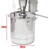 50L 304 Stainless Steel Alcohol Distiller Brew Kit Distillation Purifying Alcohol Brewing Making Alcohol Making Tools
