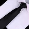 High Quality Solid 100% Handmade Polyester Silk Ties Men Necktie Striped Narrow Collar Slim Cashmere Casual Tie Accessories