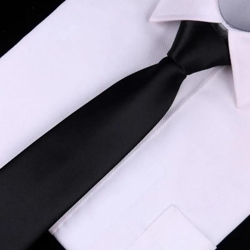 High Quality Solid 100% Handmade Polyester Silk Ties Men Necktie Striped Narrow Collar Slim Cashmere Casual Tie Accessories