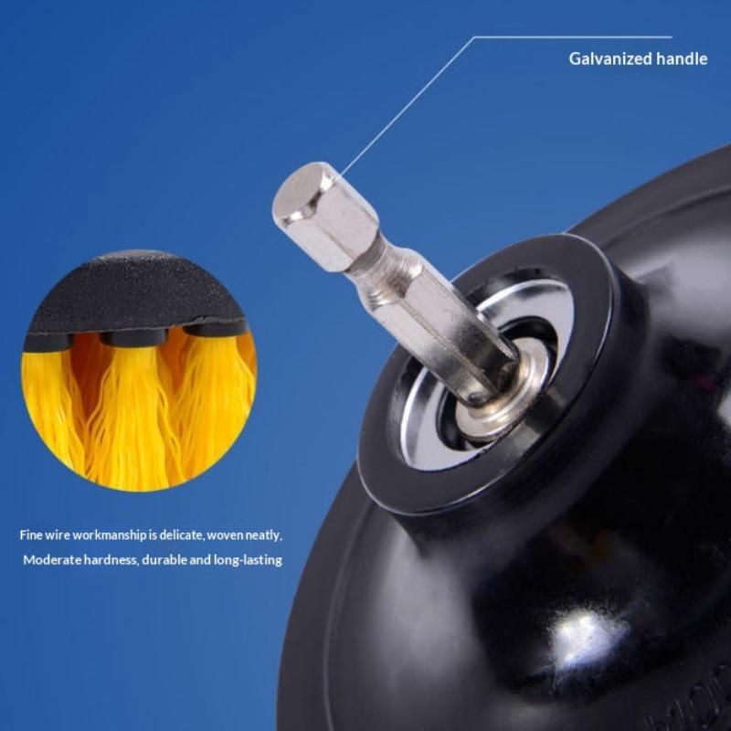 Electric Drill Brush Kit Electric Cleaning Brush Tool For Car Tile Bathroom Brush Bathroom Kitchen Plastic Scrubber Brushes