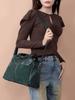 Johnature Minimalist Versatile Handbag With Multiple Compartments Large Capacity Women's Bag Shoulder Crossbody Bags