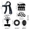Cross-Border Bestselling Grip Strengthener Set: 7-Piece Hand Trainer with Grip Ring & Counter