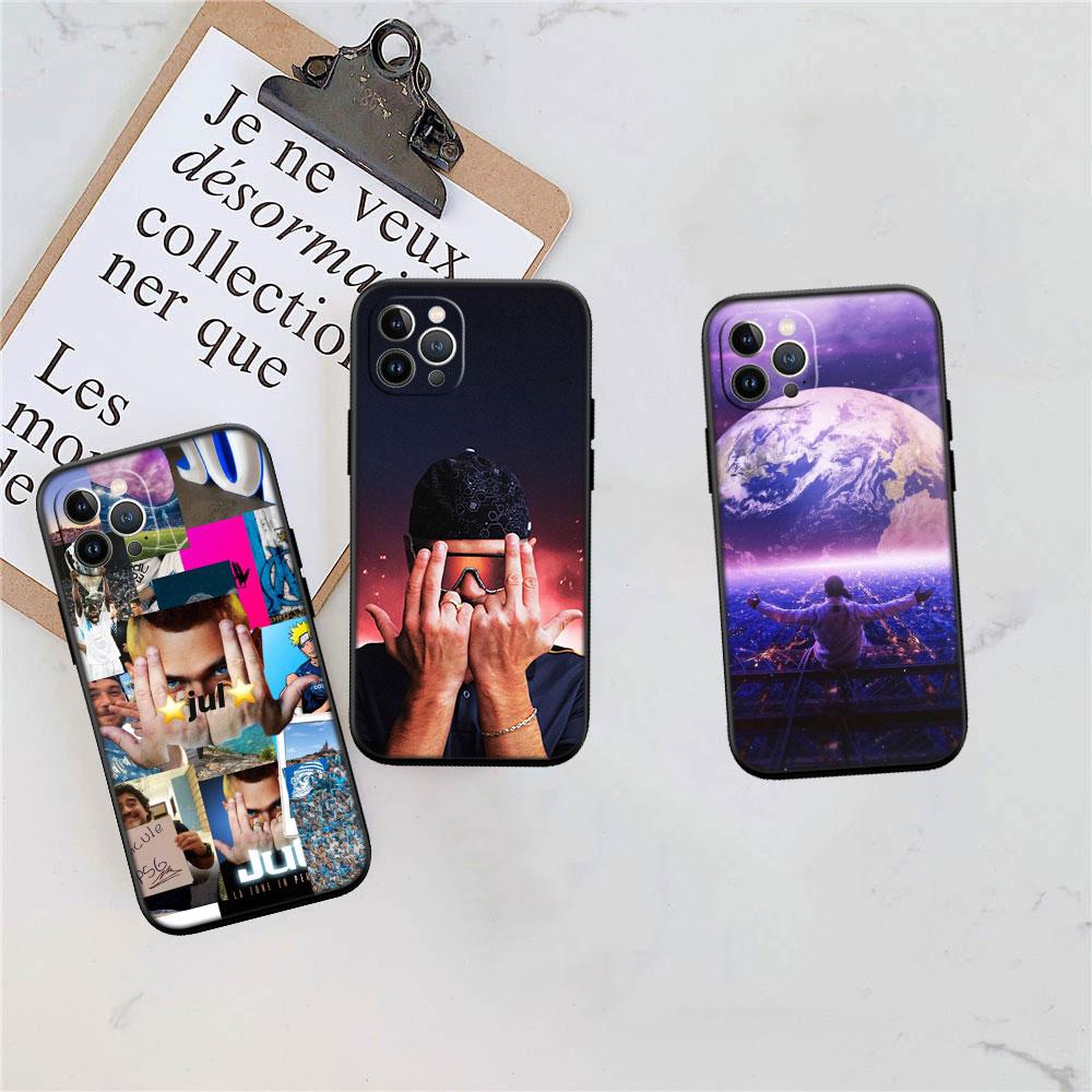 LO58 Julien Mari Jul Soft Shell Phone Case for iPhone 16 15 14 13 12 Pro Max Plus Mini