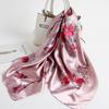 Chinese Style 90 * 90cm Large Square Scarf Simulated Silk Scarf Shawl Spring Autumn New Style Ribbon Cloak Turban Femme Sj114