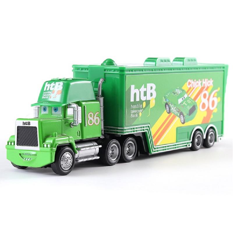 Pixar Cars Truck Model Car Anime Figure Mack Semi-Hauler Rust-eze Racing Toys Children's Birthday Gifts