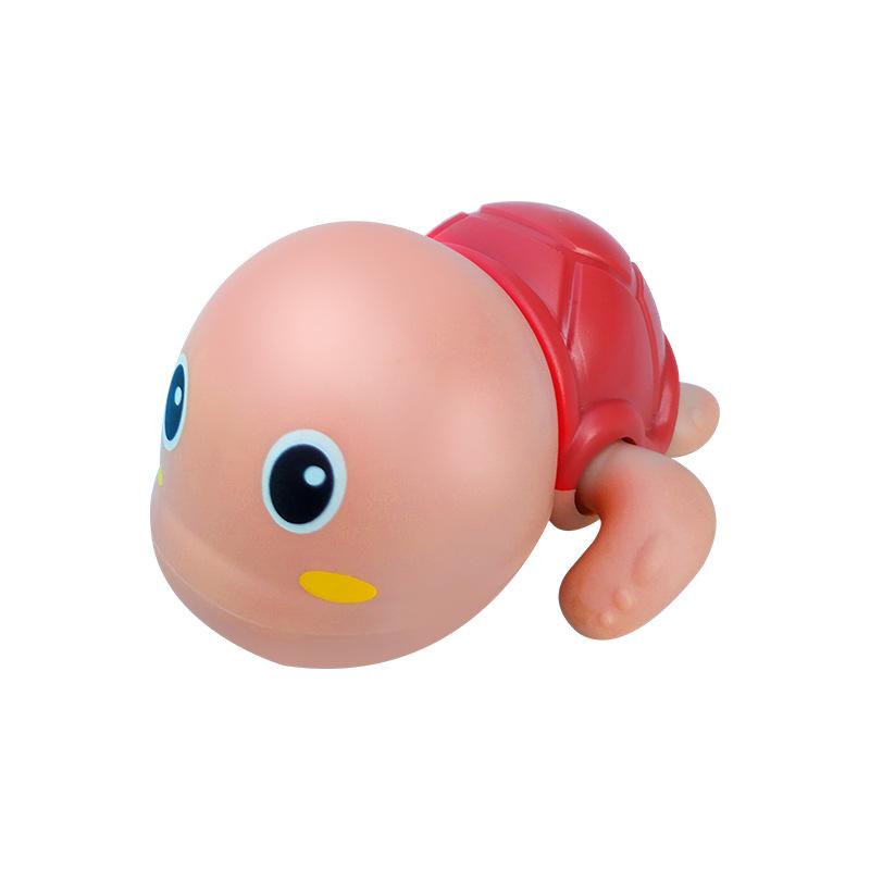 Wind-Up Baby Bath Toys: Turtle, Dolphin, Duck Swimming Set for Kids