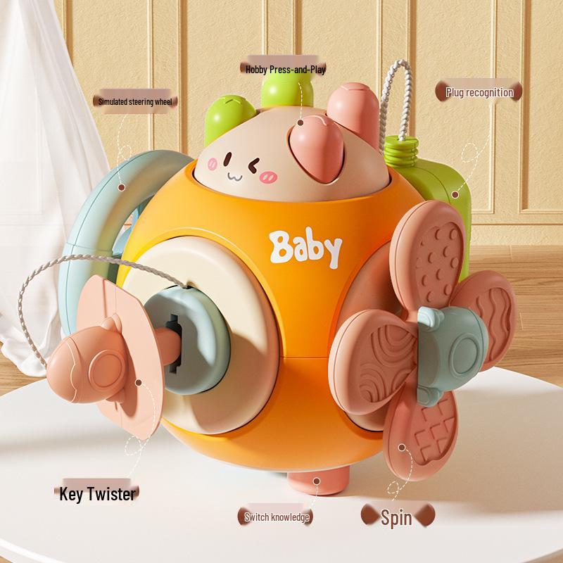 Montessori Multifunctional Busy Board for Babies 6-24 Months
