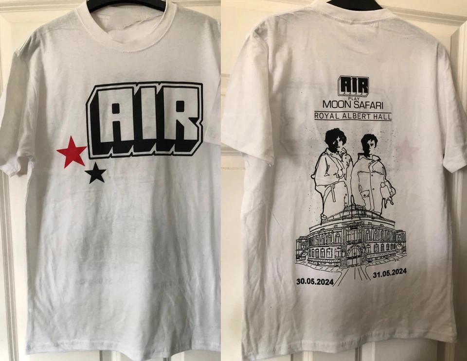 

Air band tour 2 Sides Cotton Short Sleeve all Size Unisex TShirt Unisex T-Shirt S