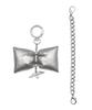 WEGO Charm Chain Boston Size Beige Bag, Girly, Cute, Korean, School, Women's, F,