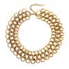 Collana Europea in Metallo Vintage con Ciondolo Geometrico per Donne Casual