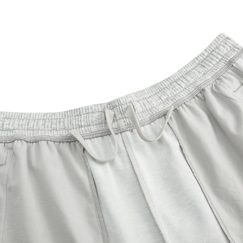 Anta Mens Knitted Five-Point Shorts Men Shorts Gray Gray-Floral 952628301-5