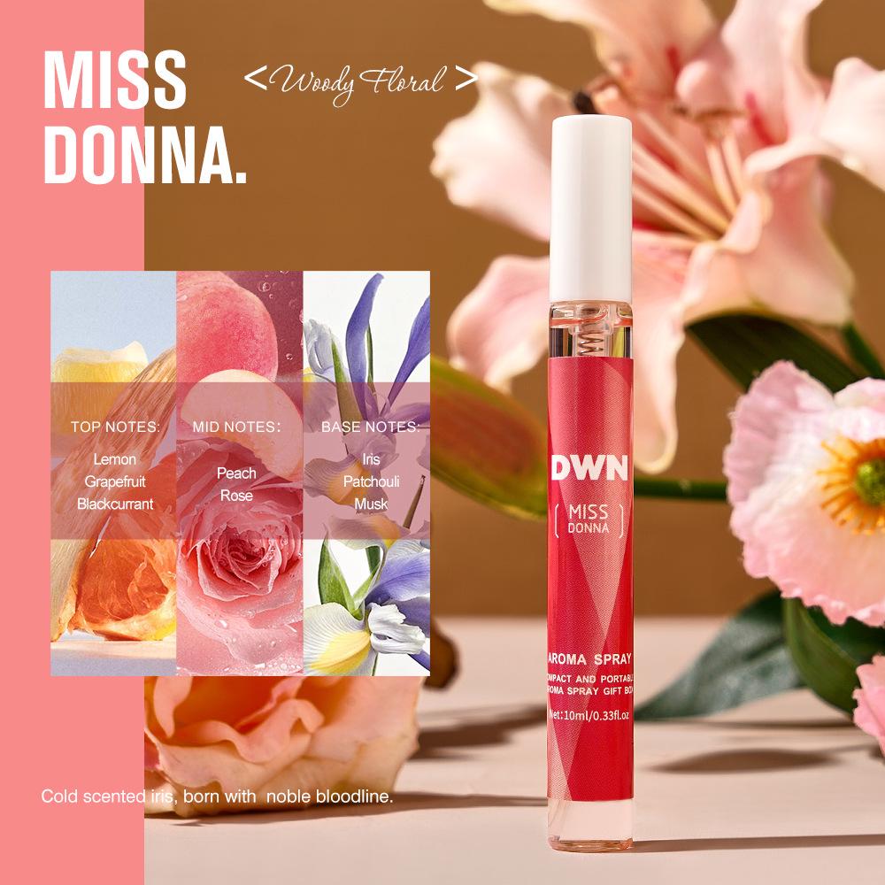 Women s Natural Fruit & Floral Essence Perfume – Long-lasting, Portable 10ml Scent