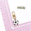 Zinc Alloy Sports Keychain: Basketball, Football, Baseball, Volleyball Pendants