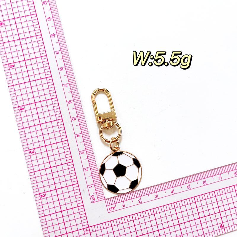 Zinc Alloy Sports Keychain: Basketball, Football, Baseball, Volleyball Pendants