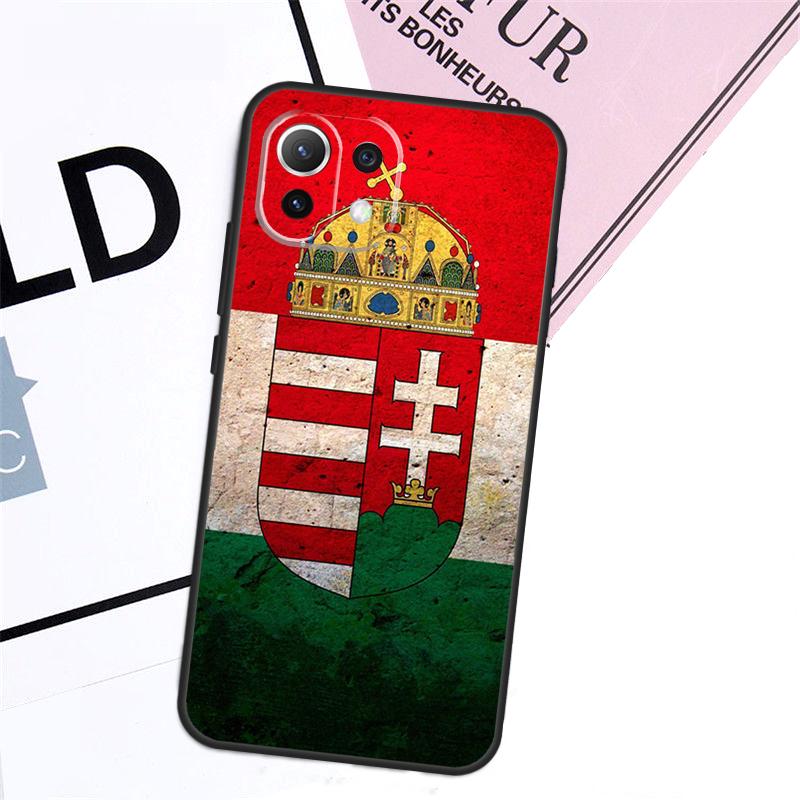 Hungary Flag Case For Xiaomi 13T Pro 14 11T 12T 12 13 Lite POCO F5 X3 X4 X5 X6 Pro F3 M5s M6 Pro Cover