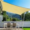 Patio Sun Shade  – Outdoor UV  4-Corner Canopy,  Triangular Shade Cloth for Garden, Pool, and Backyard