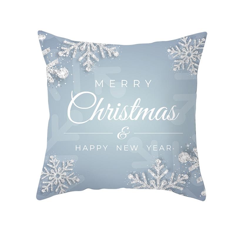 Nordic Christmas Pillowcase Christmas Ball Decoration Home Sofa Cushion Cover
