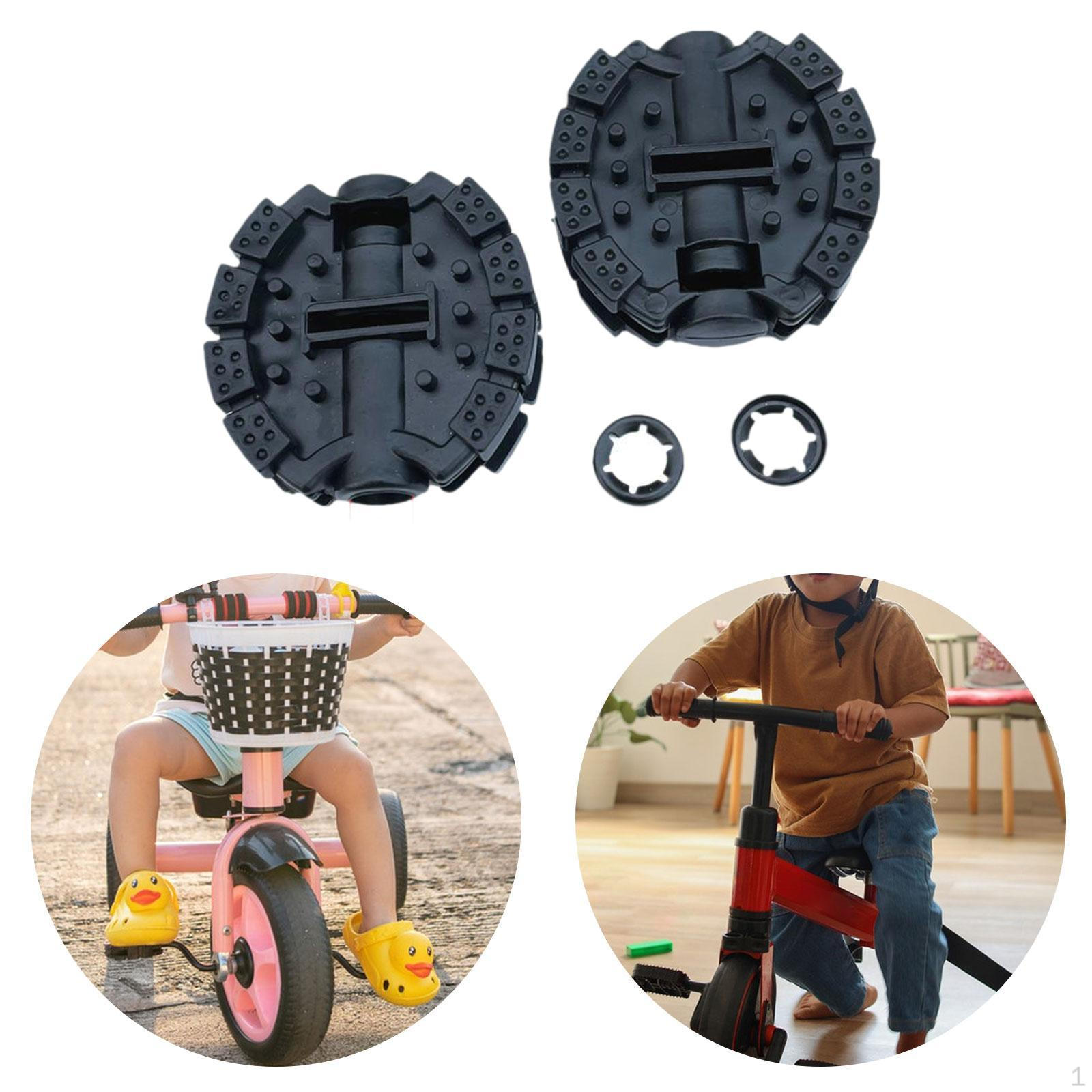 

2 шт. Детская педаль для велосипеда, педаль для трехколесного велосипеда для малышей, инструмент для велосипеда for 1.25cm Rod