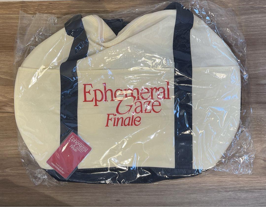 

[USED] Taemin Ephemeral Gaze Finale Boston Bag with Trading Card