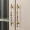 Nordic Style Wardrobe Door Handle Zinc Alloy Drawer Handle Cabinet Handle  Wine Cabinets