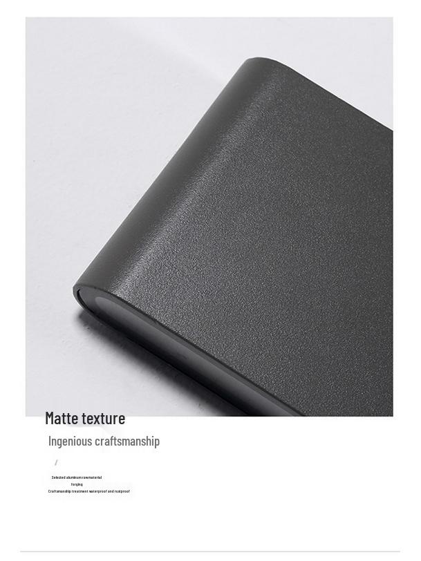 Nordic Ultra-Thin LED Wall Light for Outdoor or Indoor Use