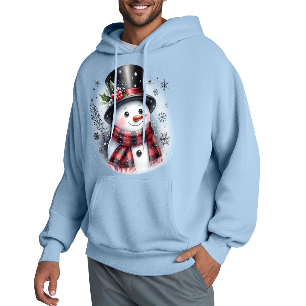Men's Hooded Sweatshirt, Contrasting Color Sweatshirt, Sports   Casual Jacket